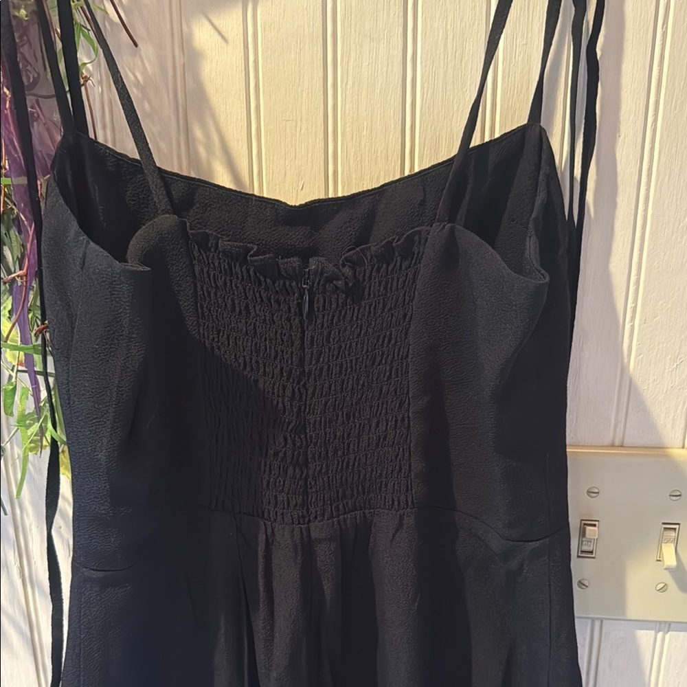 Reformation Black Midi Dress - Picture 3 of 5